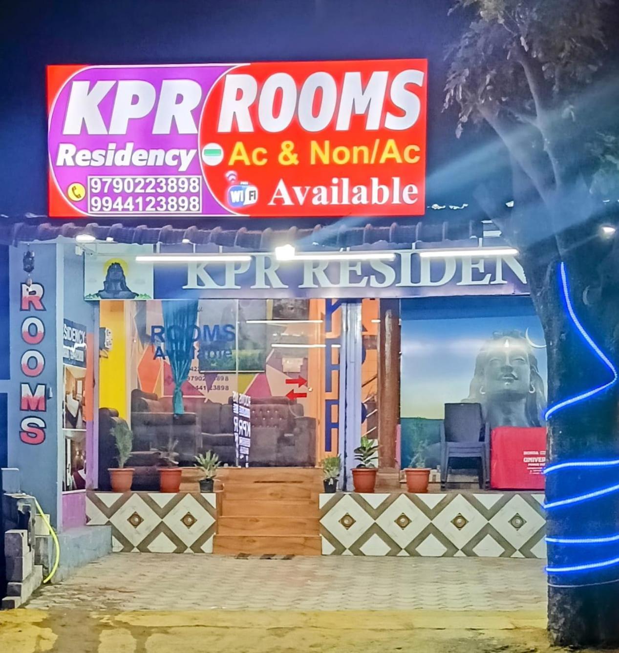 Kpr Residency Near Isha - Adiyogi Otel Alāndurai Dış mekan fotoğraf